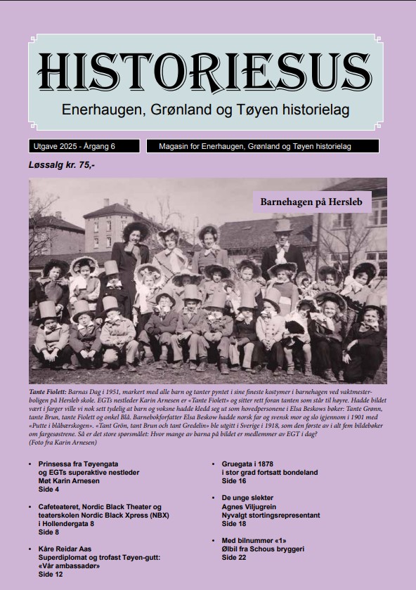 Artikkelbilde til artikkelen Nytt Historiesus magasin 2025